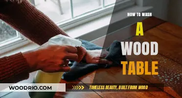 Effective Techniques for Cleaning and Maintaining Your Wood Table