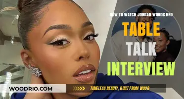 Watch Jordan Woods' Red Table Talk Interview: A Step-by-Step Guide