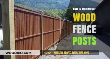 Protect Your Wood Fence Posts: A Comprehensive Guide to Waterproofing