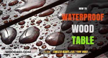 Effective Methods to Waterproof Your Wood Table for Longevity
