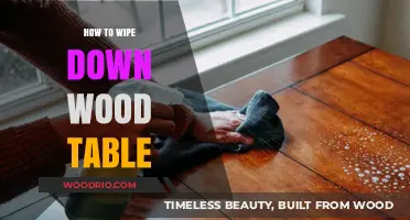 Effective Techniques for Cleaning and Maintaining Your Wood Table Surface
