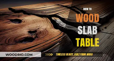 Crafting a Stunning Wood Slab Table: Step-by-Step Guide