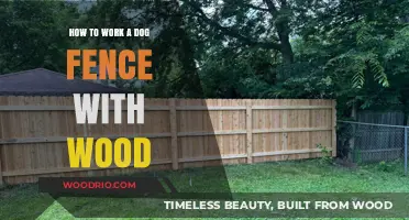 Crafting Canine Boundaries: A Guide to Wooden Dog Fences