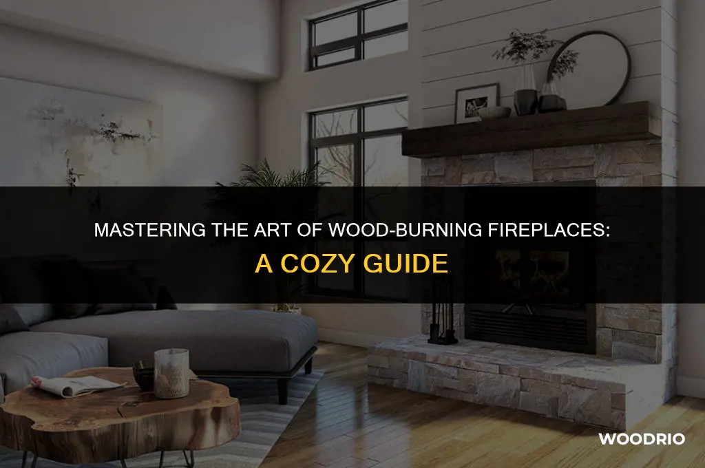 how to work a wood burning fireplace
