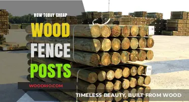 Budget-Friendly Options: Where to Find Affordable Wood Fence Posts