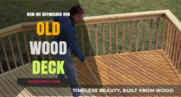 Reviving Our Deck: A DIY Guide to Refinishing Old Wood