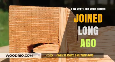 Ancient Woodworking Techniques: How Long Boards Were Joined in the Past