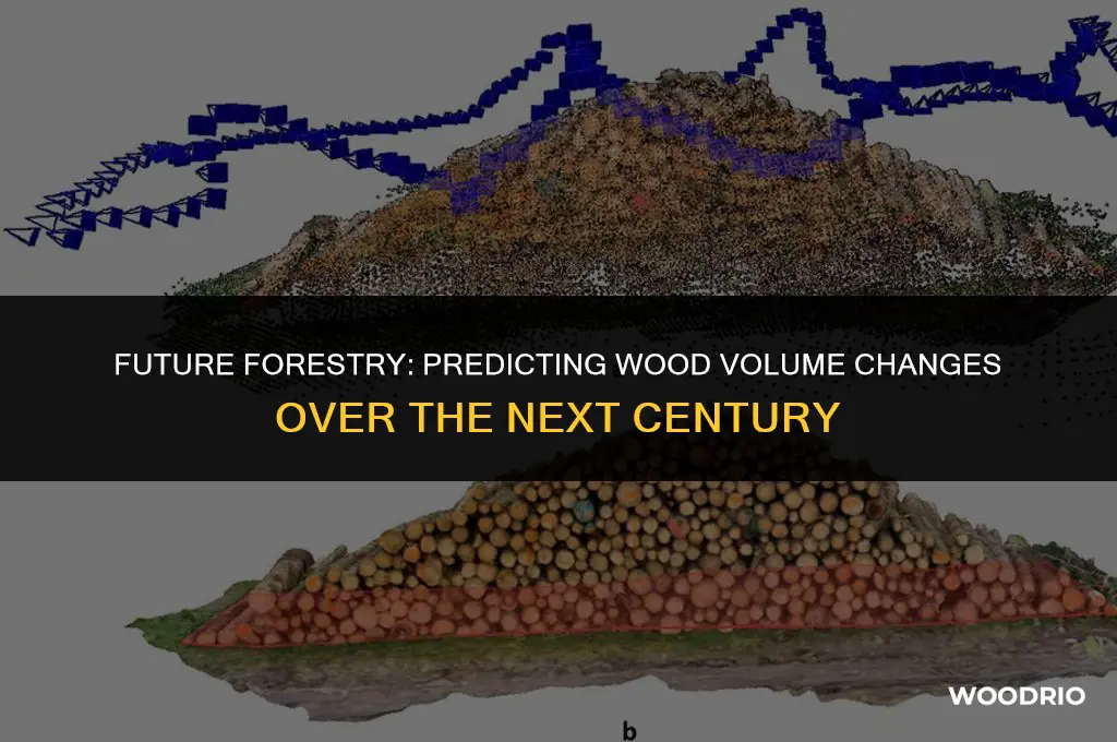 how will wood volume change over the next 100 years