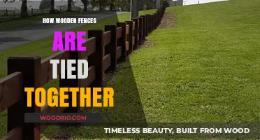 Interlocking Nature: The Art of Assembling Wooden Fences