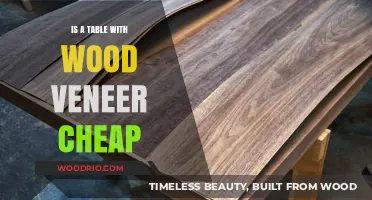 Is Wood Veneer Furniture Affordable? Cost and Quality Explained
