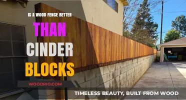 Wooden Fences vs. Cinder Blocks: Which Material Reigns Supreme?
