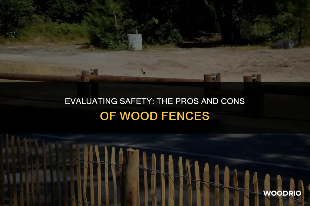 is a wood fence safe