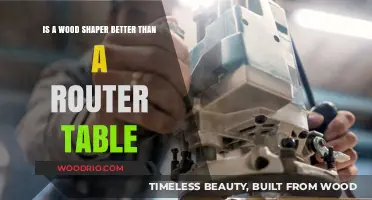 Wood Shaper vs Router Table: Which Tool Reigns Supreme?