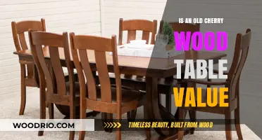 Is Your Old Cherry Wood Table a Hidden Treasure? Find Out!