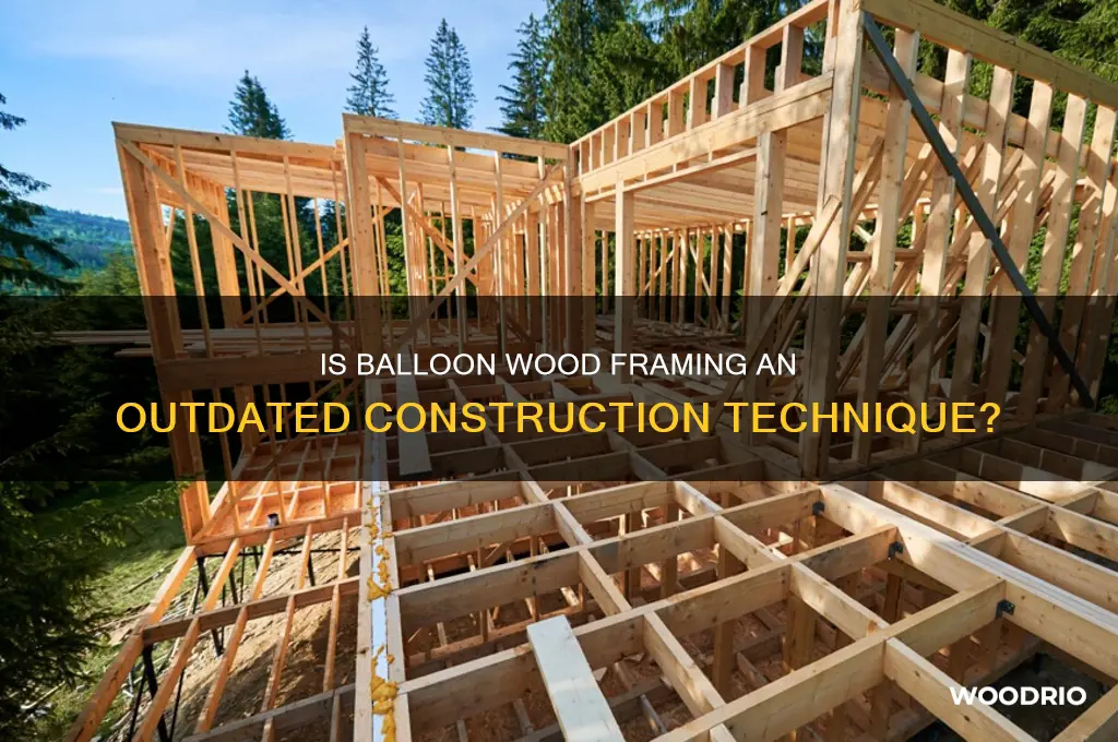 is ballon wood framing an old style