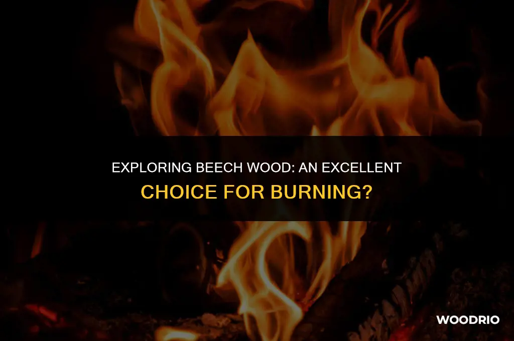 is beech wood good for burning