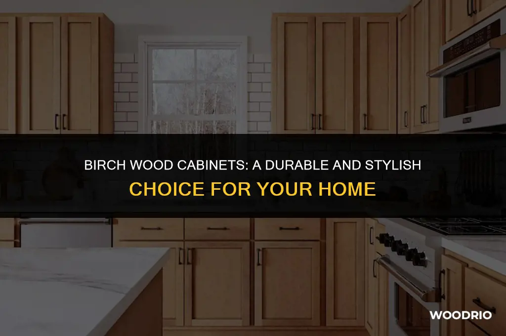 is birch a good wood for cabinets
