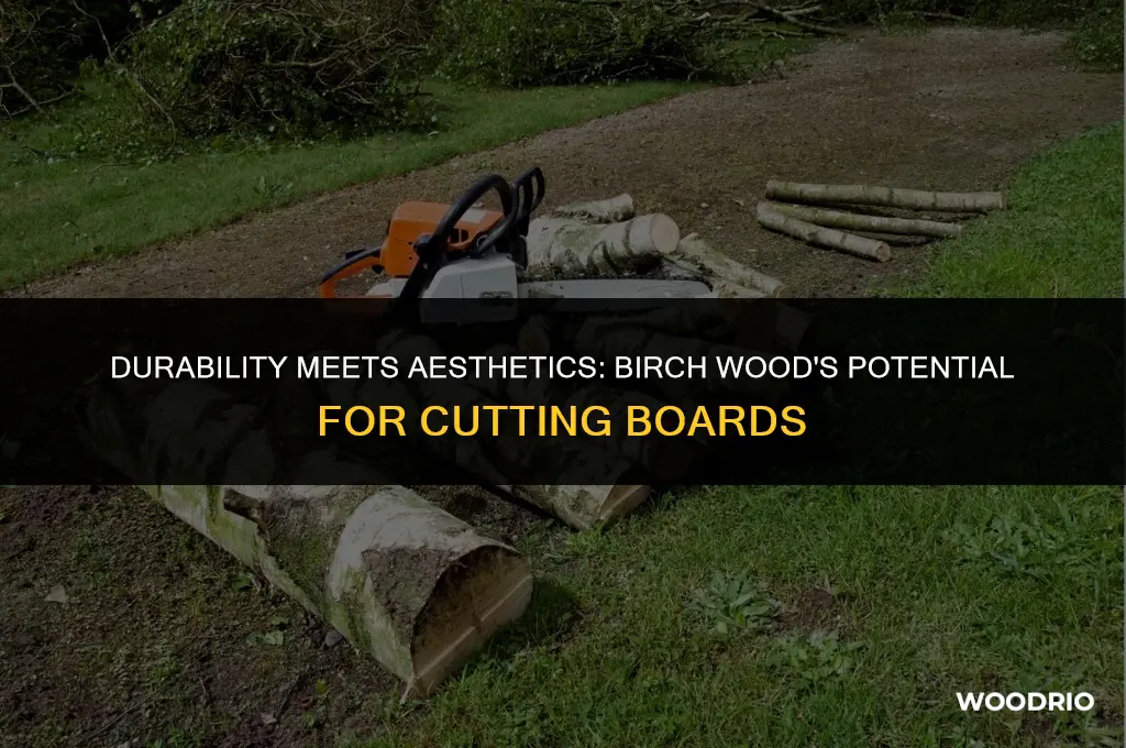 is birch wood good for cutting boards