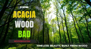 Is Buying Acacia Wood Bad? Environmental and Ethical Considerations Explained