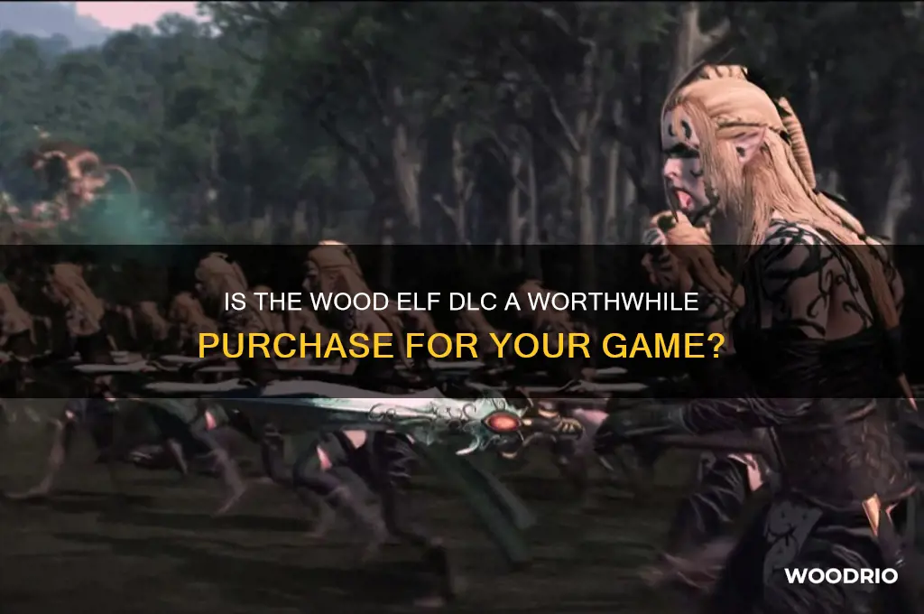 is buying wood elf dlc worth it