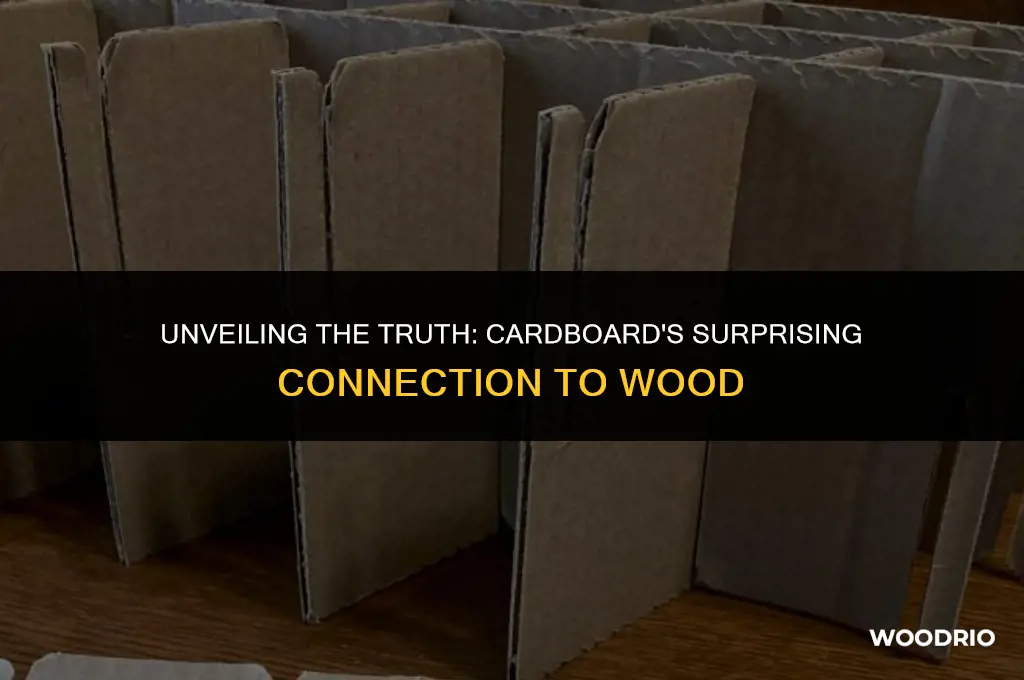 is cardboard made out of wood