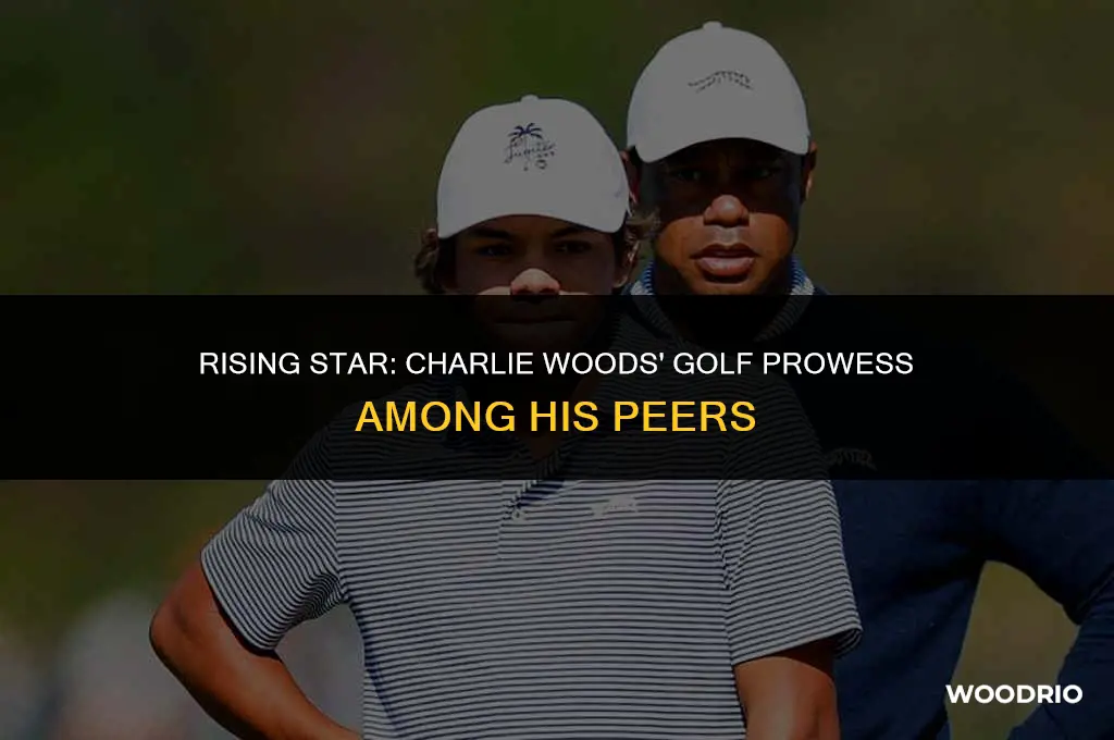 is charlie woods the best in his age group