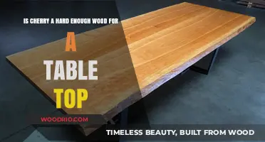 Cherry Wood Table Tops: Durable Enough for Everyday Use?