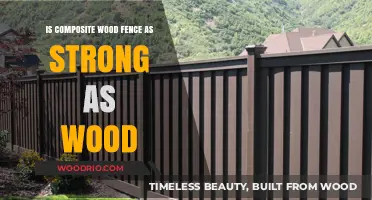 Comparing Strength: Composite Wood vs. Traditional Wood Fences