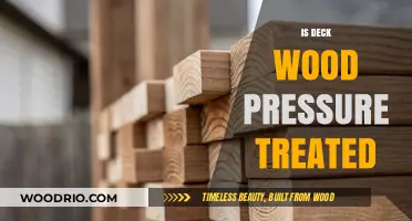 Understanding Deck Wood: The Benefits of Pressure Treatment
