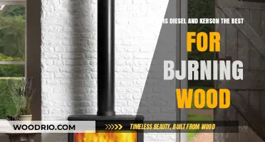 Exploring the Best Fuels for Burning Wood: Diesel and Kerosene?