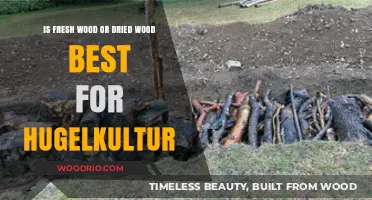Choosing the Right Wood for Hugelkultur: Fresh vs. Dried