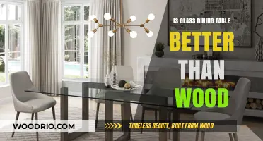 Glass vs. Wood Dining Tables: Which Material Suits Your Lifestyle Best?