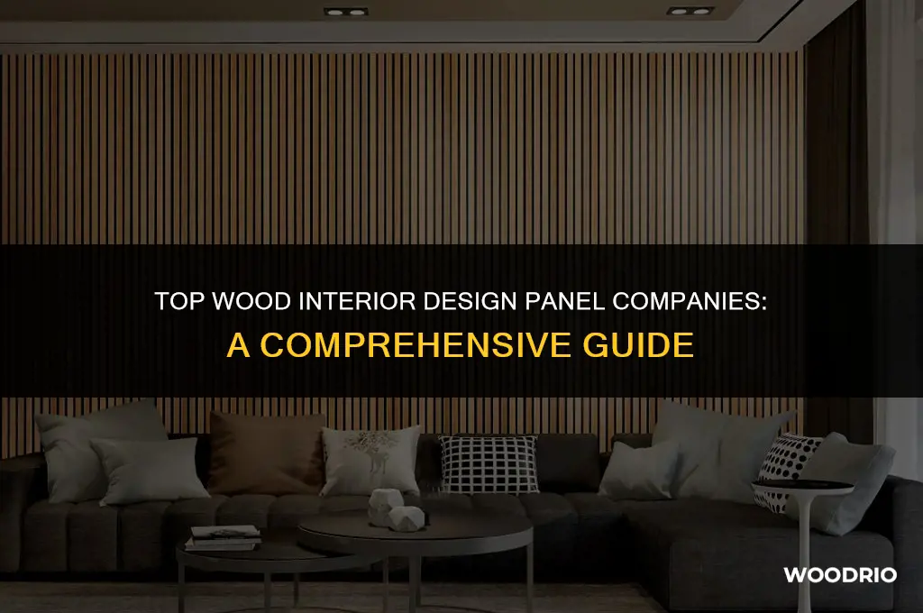 is it best companies for wood interior design panels
