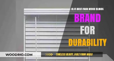 Top Faux Wood Blinds Brands for Unmatched Durability