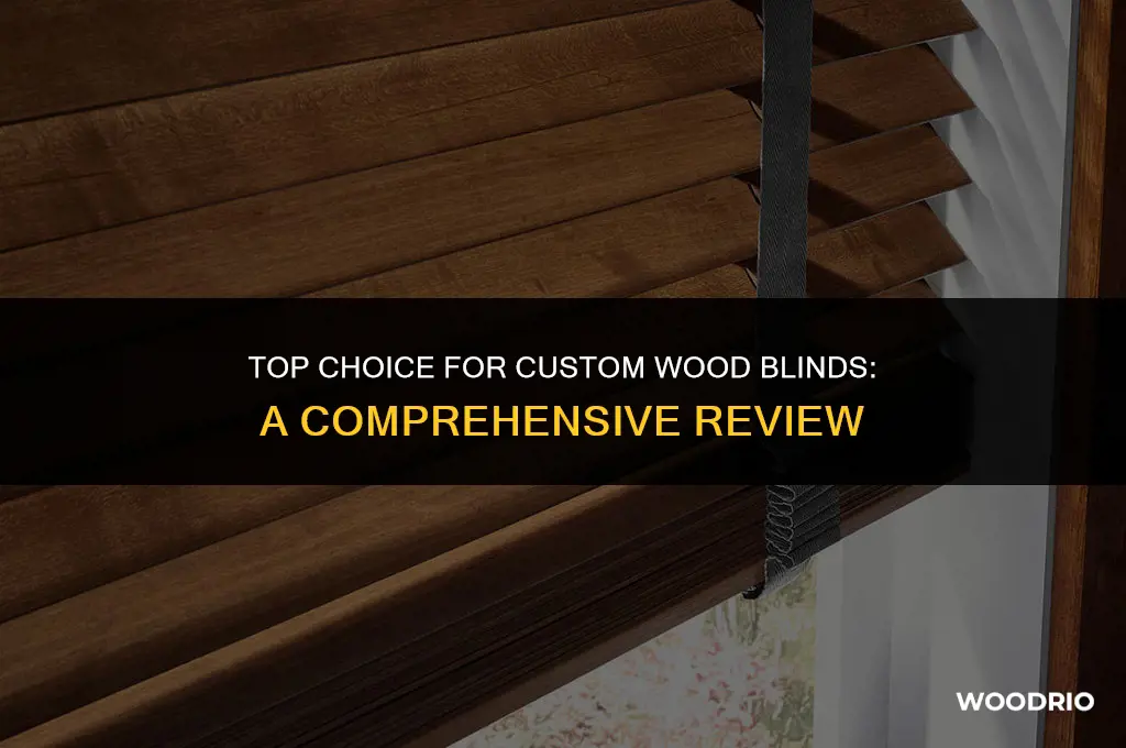 is it best-rated company for custom wood blinds