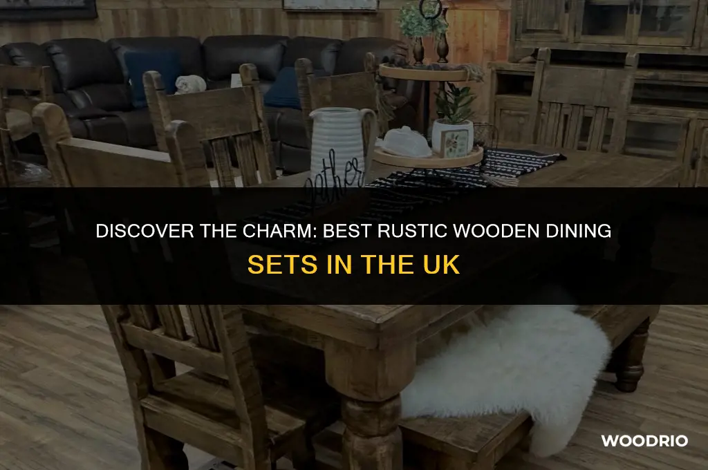 is it best rustic wooden dining sets in the uk