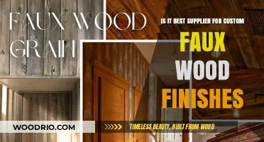 Exploring the Top Supplier for Custom Faux Wood Finishes