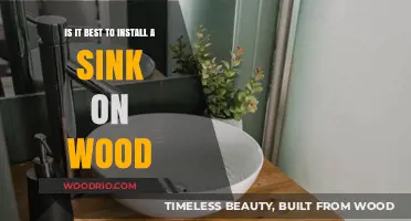 Should You Install a Sink on Wood? Pros, Cons, and Alternatives