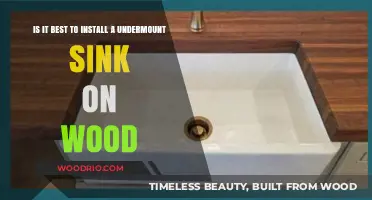 Considering an Undermount Sink for Your Wooden Countertop?