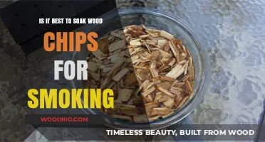 Enhancing Flavor: The Debate on Soaking Wood Chips for Smoking