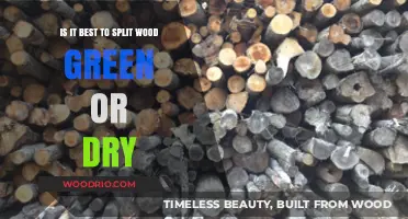 Green vs. Dry: The Optimal Time to Split Wood for Efficiency and Quality