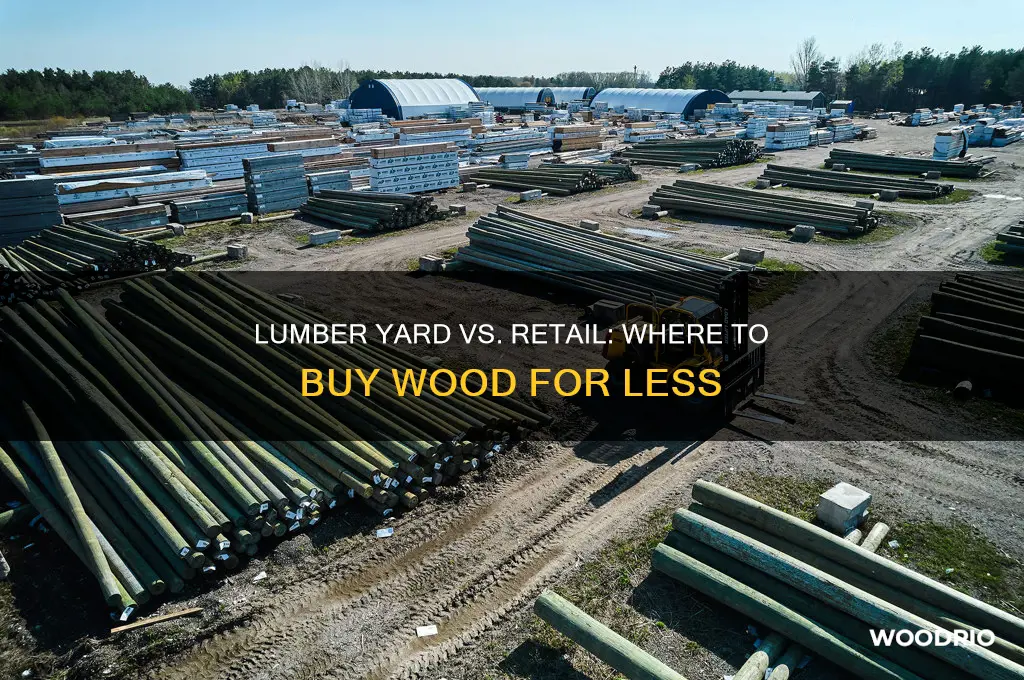 is it cheaper to buy wood at a lumber yard