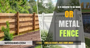 Wood vs. Metal Fencing: Cost Comparison for Your Next Project