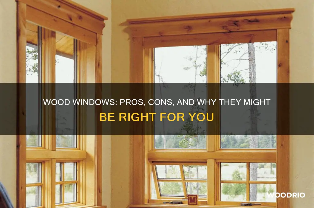 is it good to buy wood windows