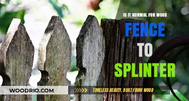 Understanding Wood Fence Splintering: Causes and Solutions