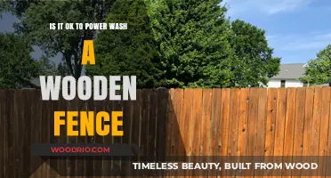 Reviving Your Wooden Fence: The Power Washing Debate