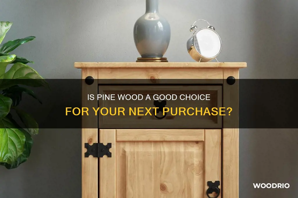 is it okay to buy out of pine wood
