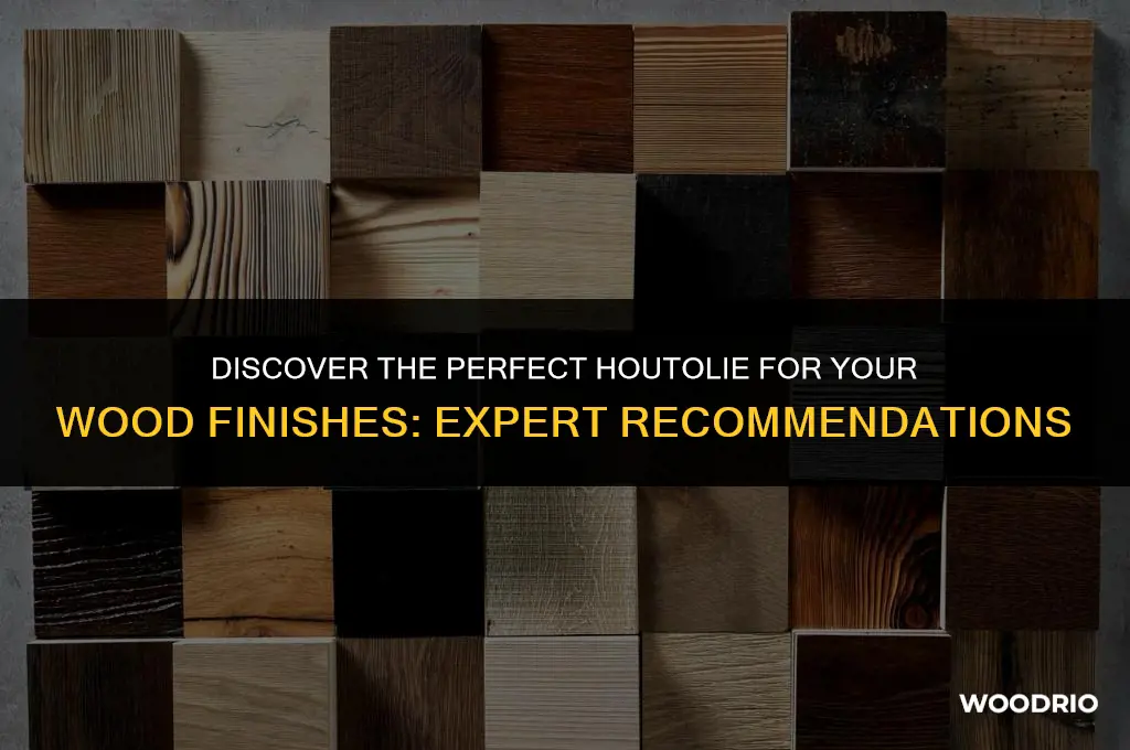 is it recommendations for the best houtolie for wood finishes