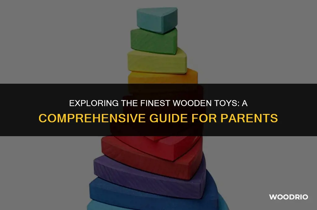 is it what are the best wooden toys available