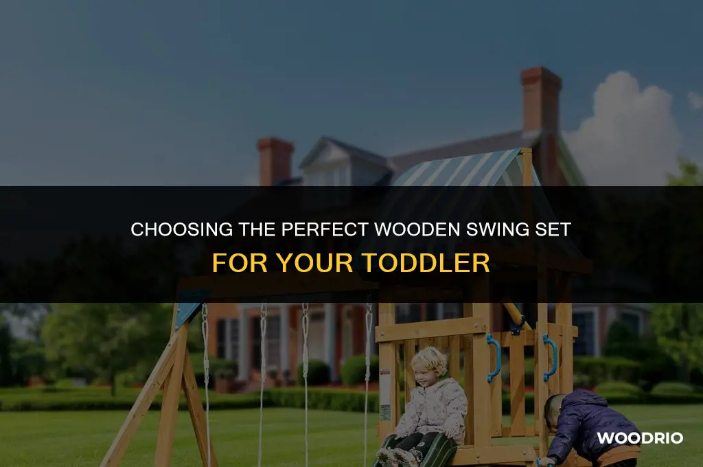 is it what wooden swing set is best for toddlers